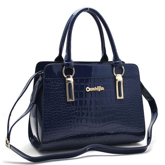 Coofit Alligator Pattern Shoulder Bag