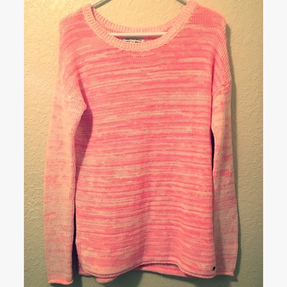 American Eagle pink sweater!