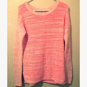 American Eagle pink sweater!