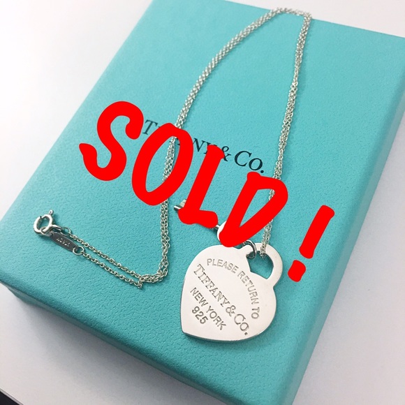 🌟 Return to Tiffany Heart Tag with Key Pendant