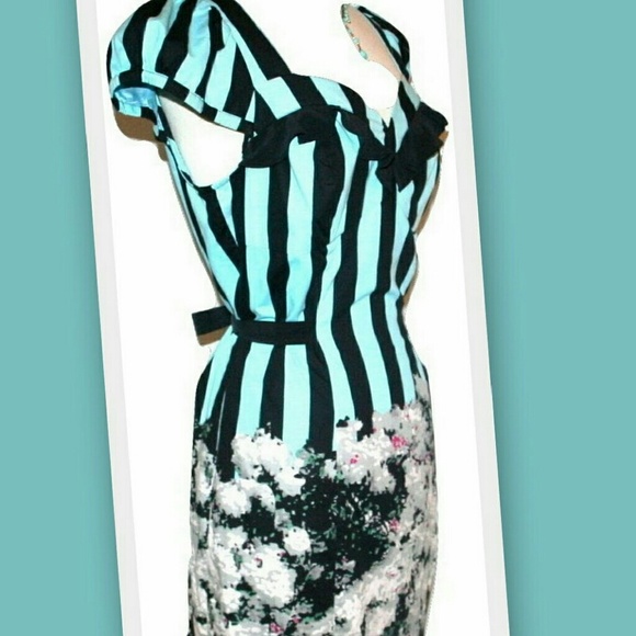 ■SOLD■  Plenty by Tracy Reese Striped Dress - Picture 4 of 4