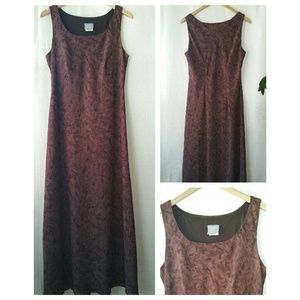 Brown Maxi Petite Dress