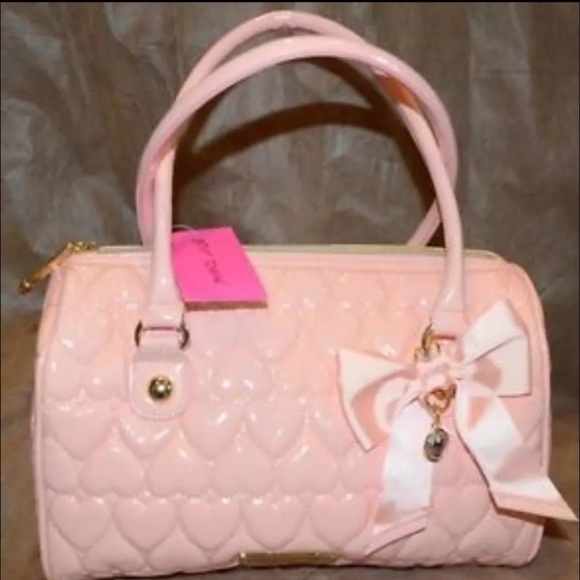 Betsy Johnson Be Mine Speedy Bag in Blush
