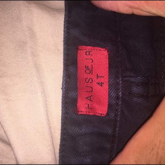 Haus of JR. LEE DENIM (BLACK) like new - Picture 3 of 3