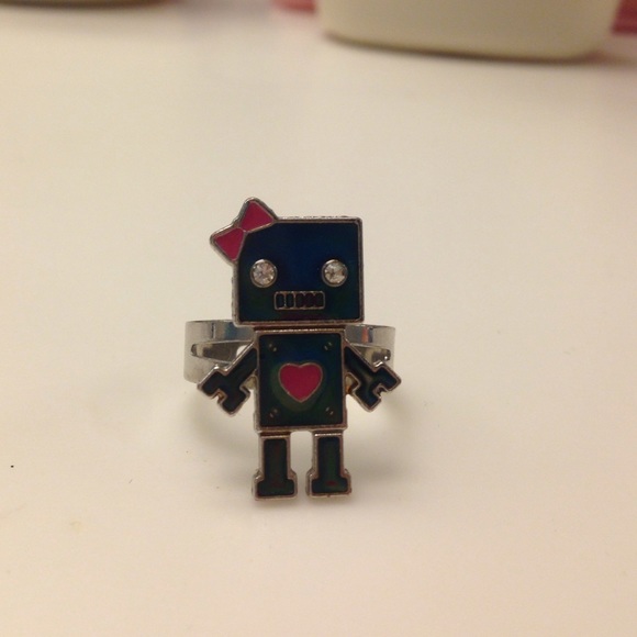 FREE IN BUNDLE | Robot mood ring