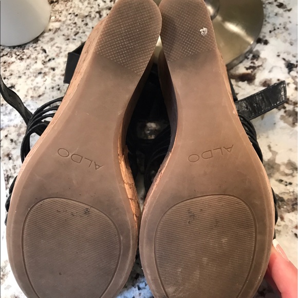 Aldo wedge sandals - Picture 7 of 7