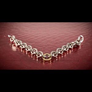 Tiffany & Co Two Tone Gold & Silver Bracelet