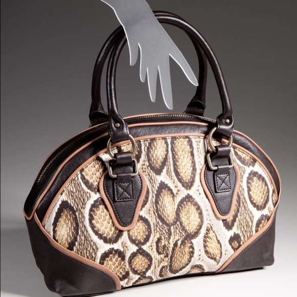 Just Cavalli Round Hand Satchel - Picture 2 of 3