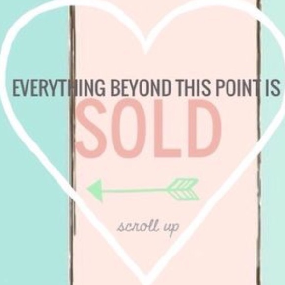 ☀️SOLD BEYOND THIS POINT☀️
