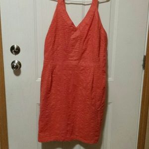 Coral Old Navy Eyelet Sundress