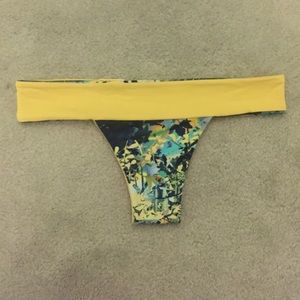 San Lorenzo reversible belt bikini bottoms