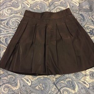 Banana Republic leather skirt