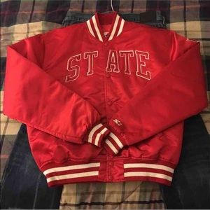 Vintage NC State Starter Jacket