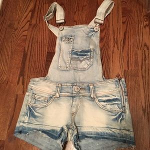 Denim Short overalls
