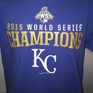 Kansas City Royals 2015 World Champions Tee