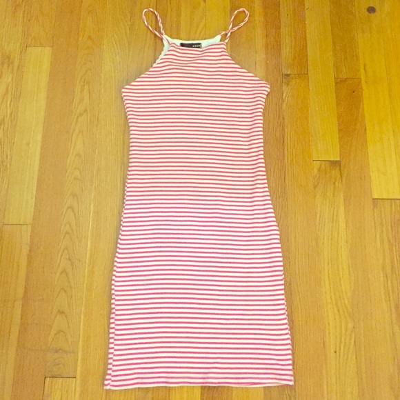 Aqua racer back summer dress