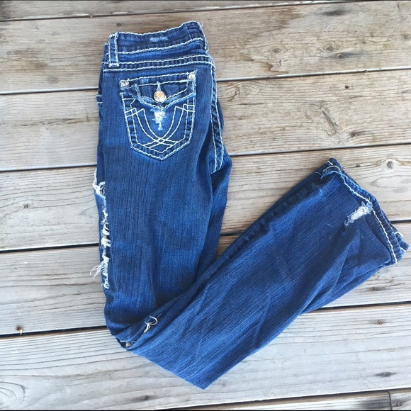 Miss Me Denim - Destroyed Denim Jeans