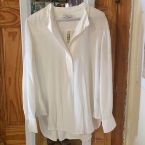 ✨ Flash Sale ✨ MADEWELL v neck silk blouse
