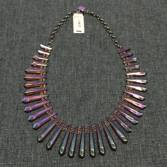 Iridescent Jill necklace