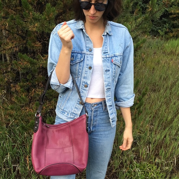 Cole Haan Pink Leather Tote
