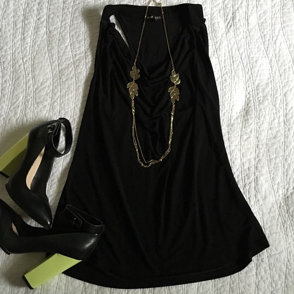 NWOT Express Plunging Cowl Neck Racerback