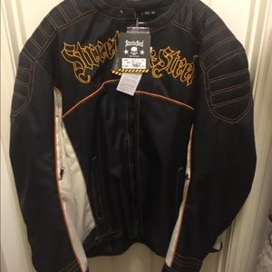 Street & Steel sport bike style riding jacket.