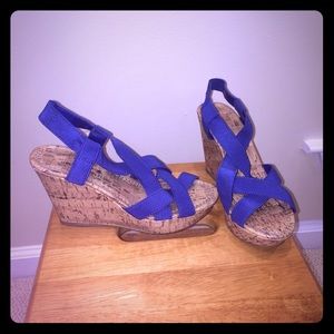 Montego Bay Club Lavender Wedges size 5.5.