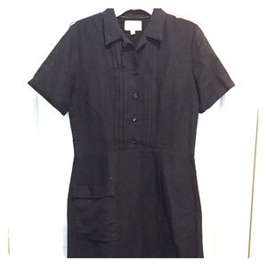 Black Billy Reid collared dress