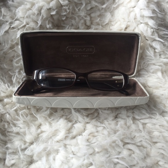 Brown Coach Eyeglass Frames