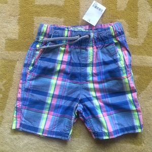 Plaid shorts