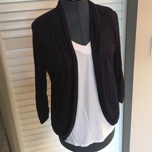 Motherhood Maternity Navy Open Cardigan Medium