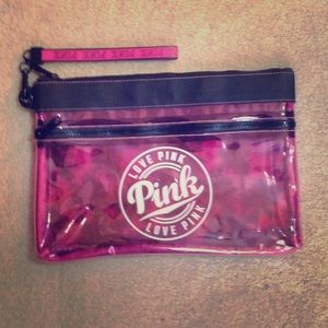 Victoria secret bathing suite bag / make up bag