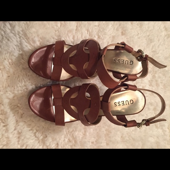 Guess wedges with espadrilles details 8.5 - Picture 1 of 3
