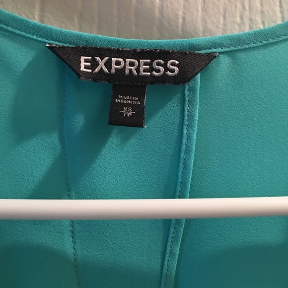Express turquoise top - Picture 2 of 3