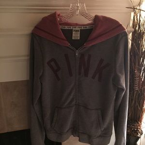 Pink Texas A&M University Collegiate Hoodie Jacket