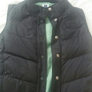 Stylish fall puff vest