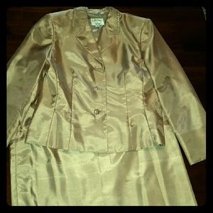 Champagne 2 pc. Dress suit set