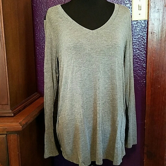 Lace back top