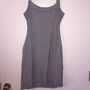 striped dress