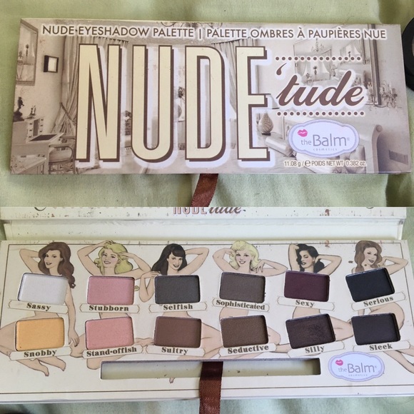 Nude tude the balm palette