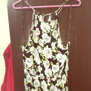 Forever 21 floral romper