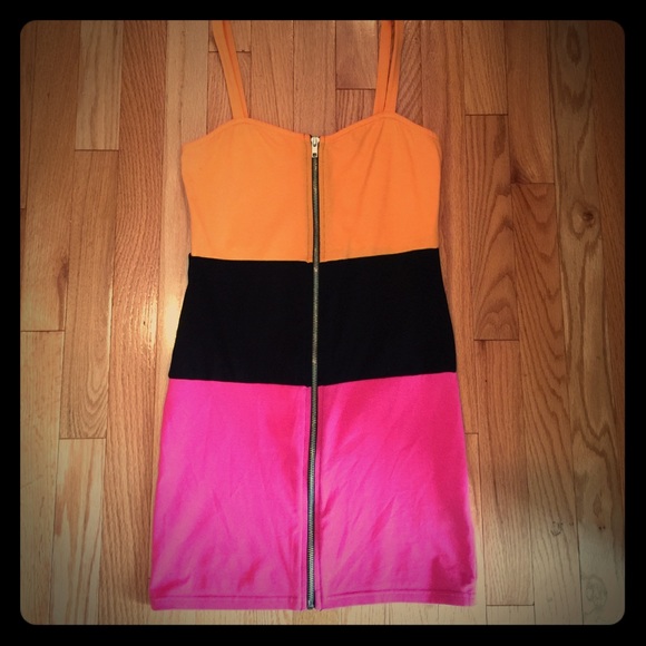 H&M Tri-Color Dress