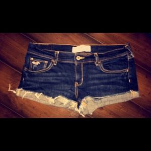 Hollister jean shorts