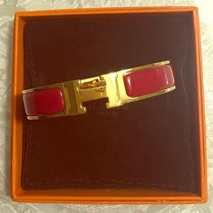 Authentic Hermes Enamel Bracelet!