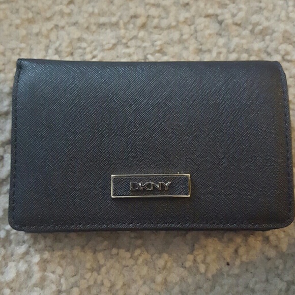 Black DKNY wallet