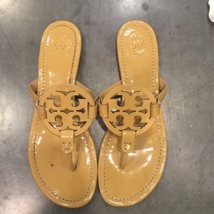 Tory Burch Miller patent thong sandal
