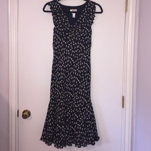 Talbots flower patterned dress