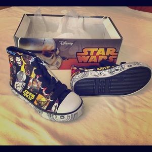 Converse Style Star Wars Children's Size 9