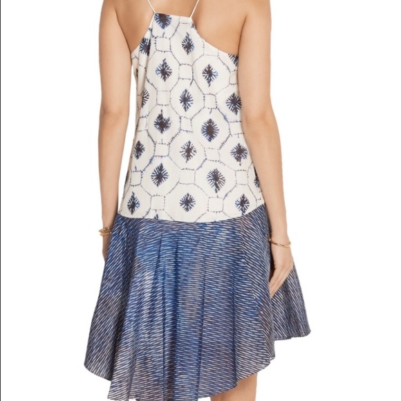 TIBI Printed cotton and silk-blend dress - Picture 2 of 4