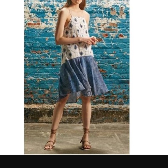 TIBI Printed cotton and silk-blend dress - Picture 4 of 4